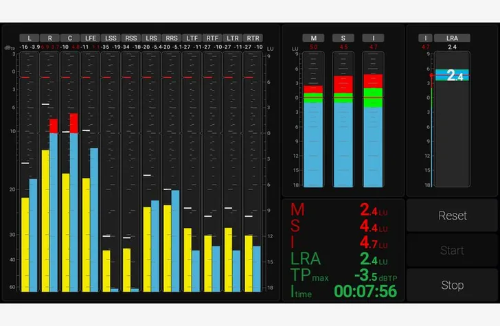 RTW TouchMonitor 5 Ravenna, vista 4