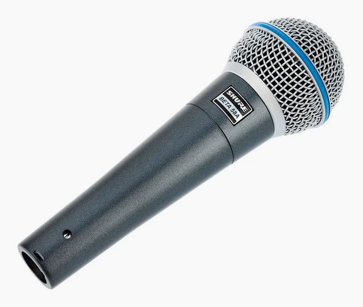 Shure Beta 58 A, vista 2