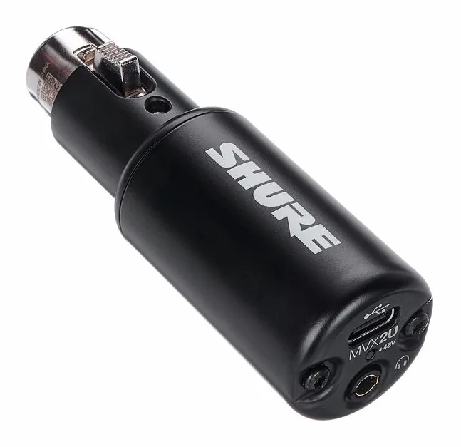 Shure Motiv MVX2U Gen 2, vista 3