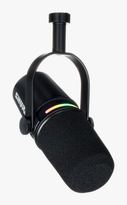 Shure MV7 Plus, vista 2