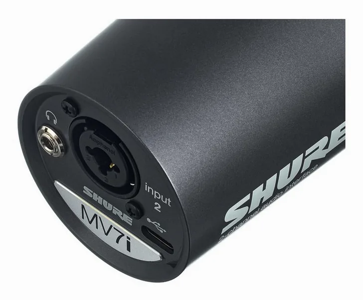 Shure MV7i, vista 4