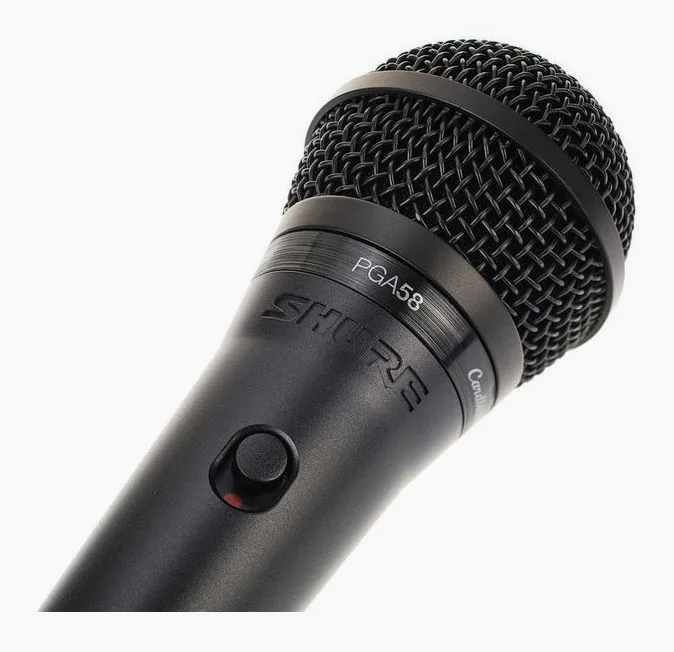 Shure PGA58, vista 3