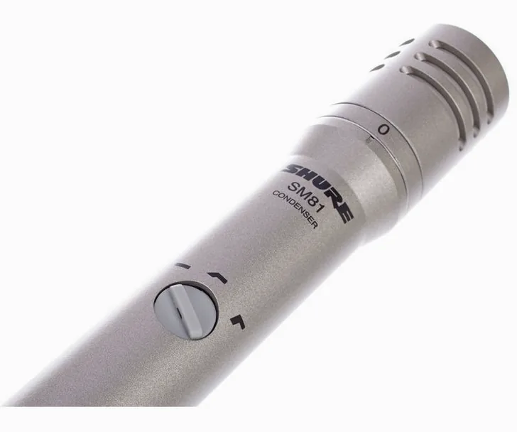 Shure SM81, vista 2