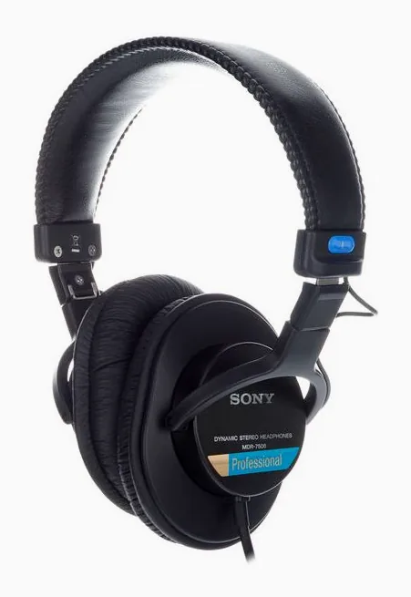 Sony MDR-7506, vista 3