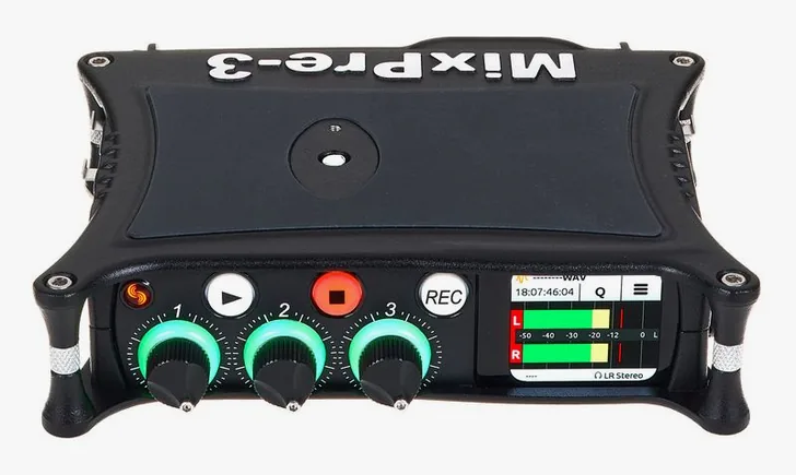 Sound Devices MixPre-3 II, vista 2