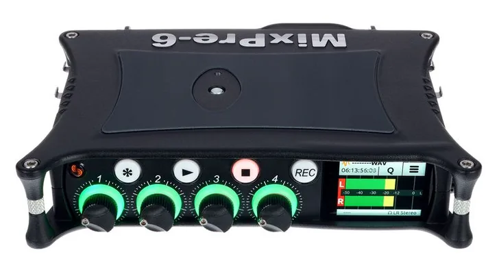 Sound Devices MixPre-6 II, vista 2