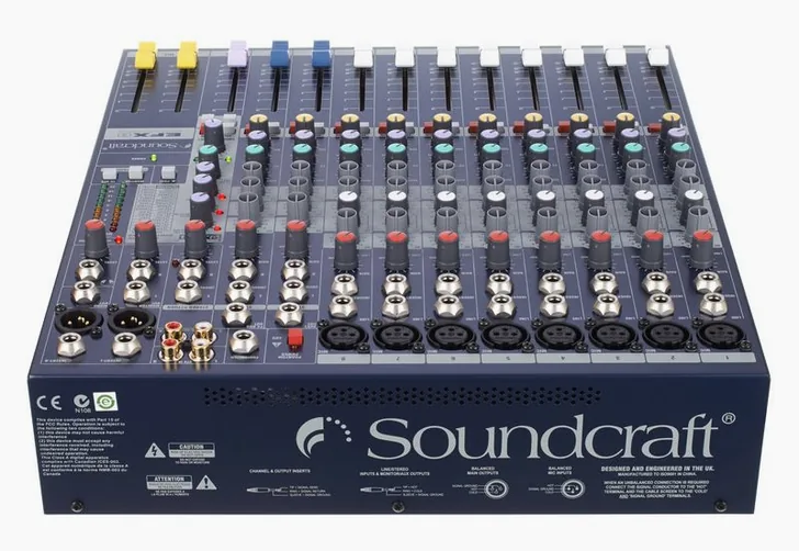 Soundcraft EFX8, vista 4