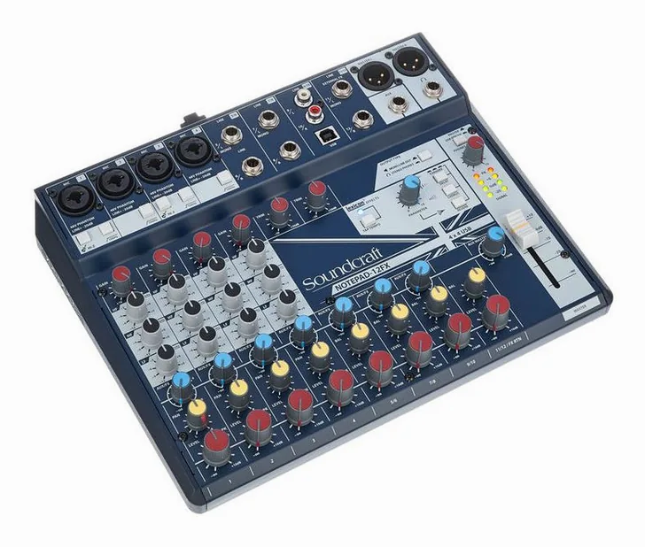 Soundcraft Notepad-12FX, vista 3