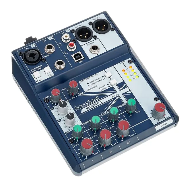 Soundcraft Notepad-5, vista 3