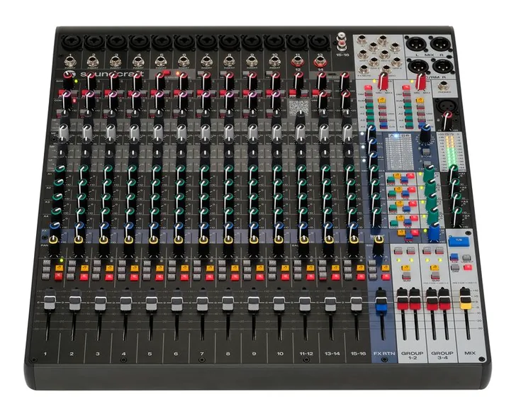 Soundcraft Signature Plus 16, vista 2