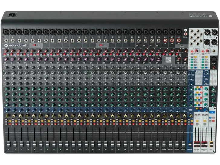 Soundcraft Signature Plus 32, vista 2