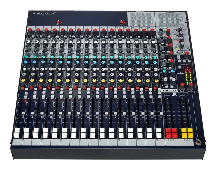 Soundcraft FX 16 II, vista 2