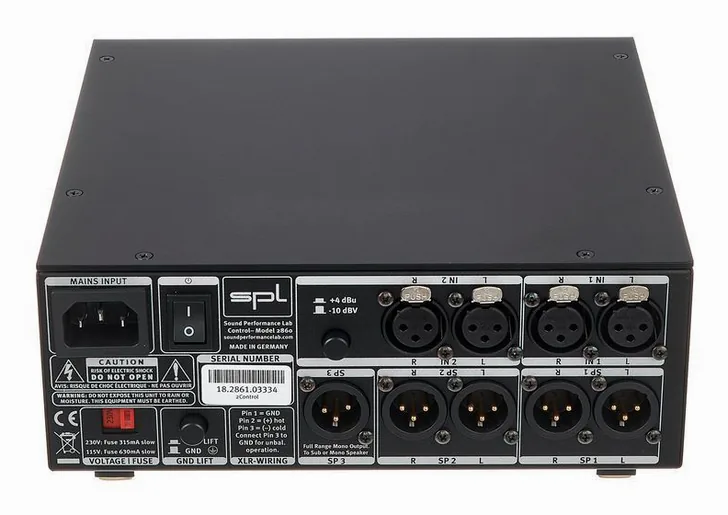 SPL 2Control black, vista 4