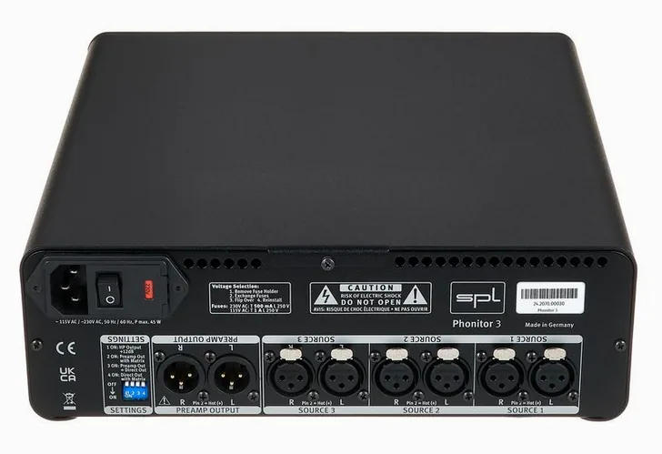 SPL Phonitor 3, vista 4