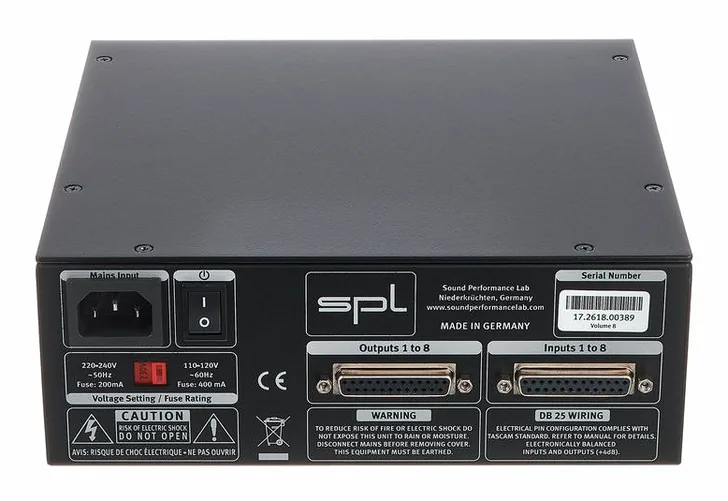 SPL Volume 8 black, vista 4