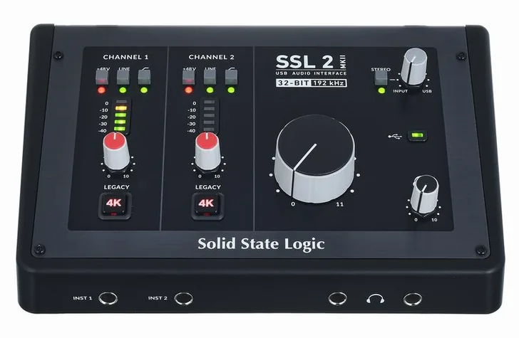 SSL 2 MKII, vista 2