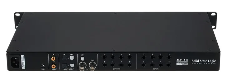 SSL Alpha 8, vista 4