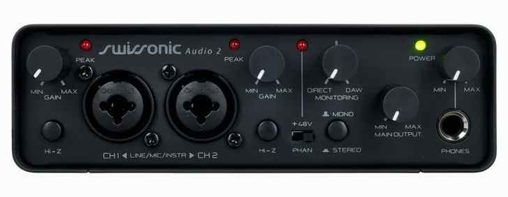 Swissonic Audio 2, vista 4