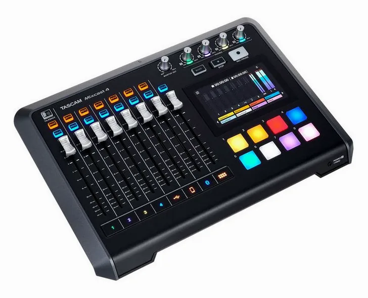 Tascam Mixcast 4, vista 3