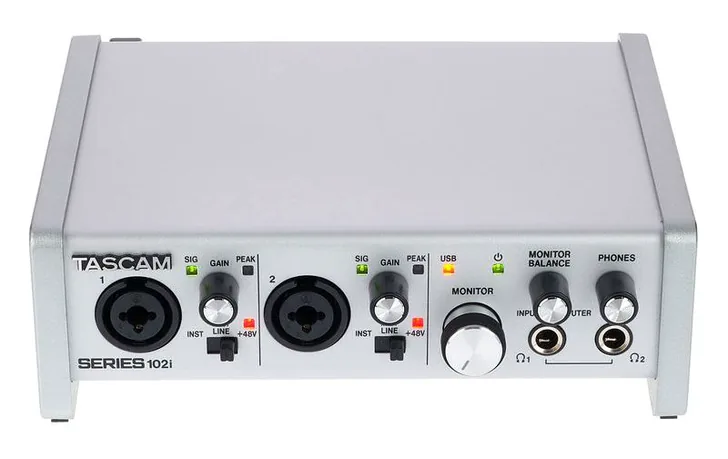 Tascam Series 102i, vista 2