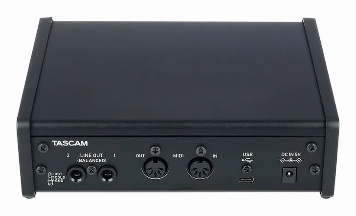 Tascam US-2x2HR, vista 4