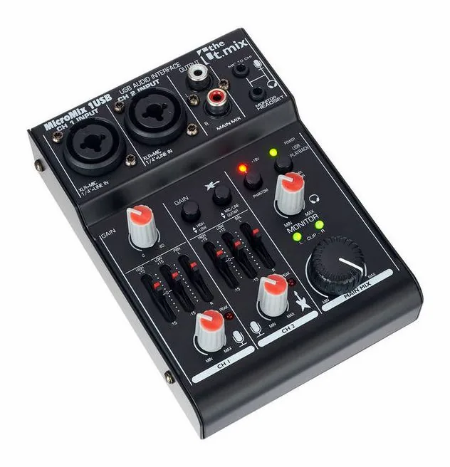 the t.mix MicroMix 1 USB, vista 3