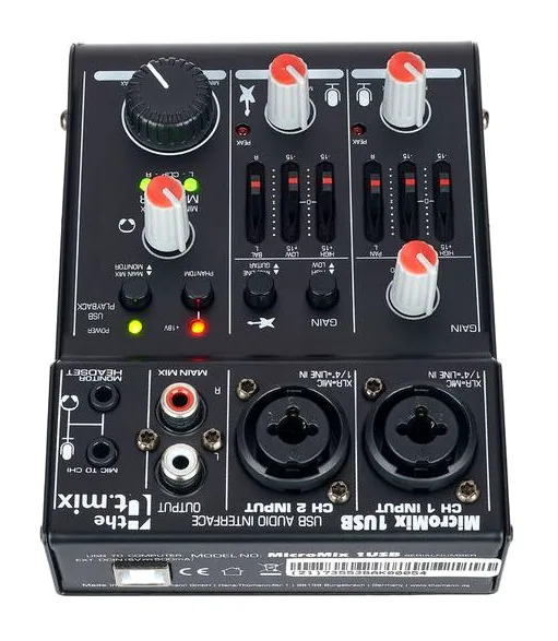 the t.mix MicroMix 1 USB, vista 4