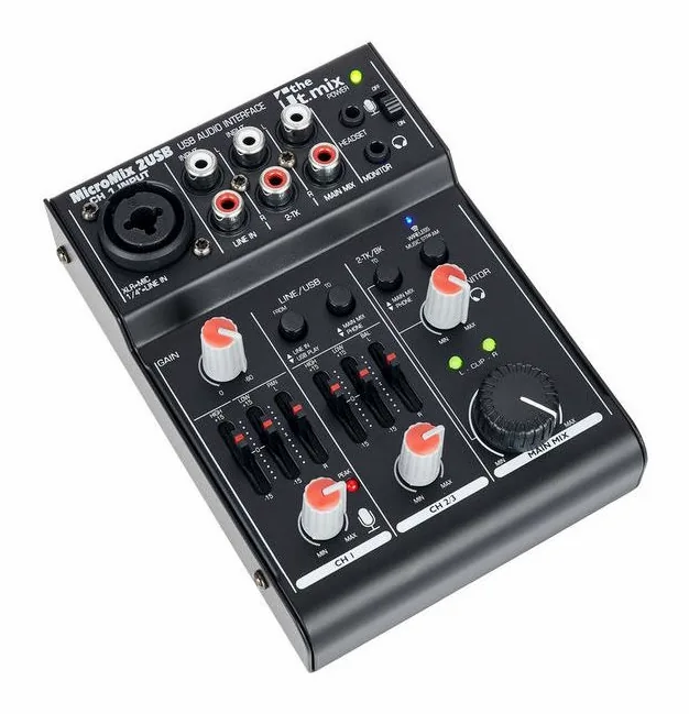 the t.mix MicroMix 2 USB, vista 3