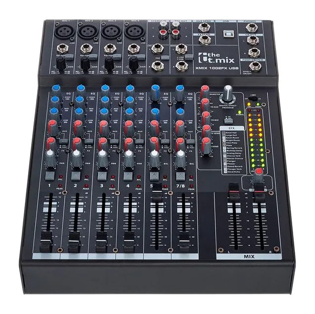 the t.mix xmix 1002 FX USB, vista 2