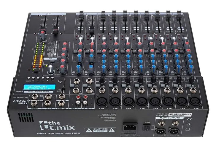 the t.mix xmix 1402 FXMP USB, vista 4