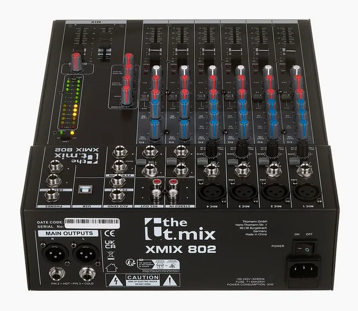 the t.mix xmix 802 USB, vista 4