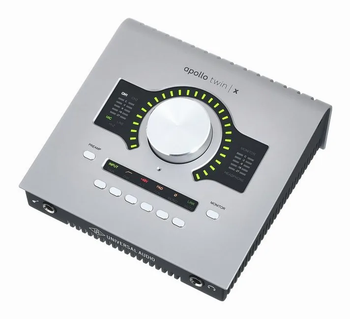 Universal Audio Apollo Twin X Duo Gen2 AC Pro, vista 2