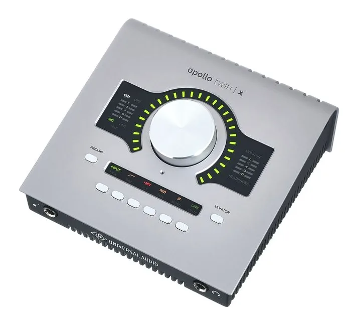 Universal Audio Apollo Twin X Quad Gen2 AC Pro, vista 2