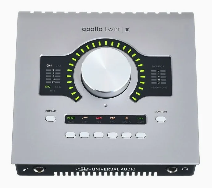Universal Audio Apollo Twin X Quad Gen2 AC Pro, vista 3