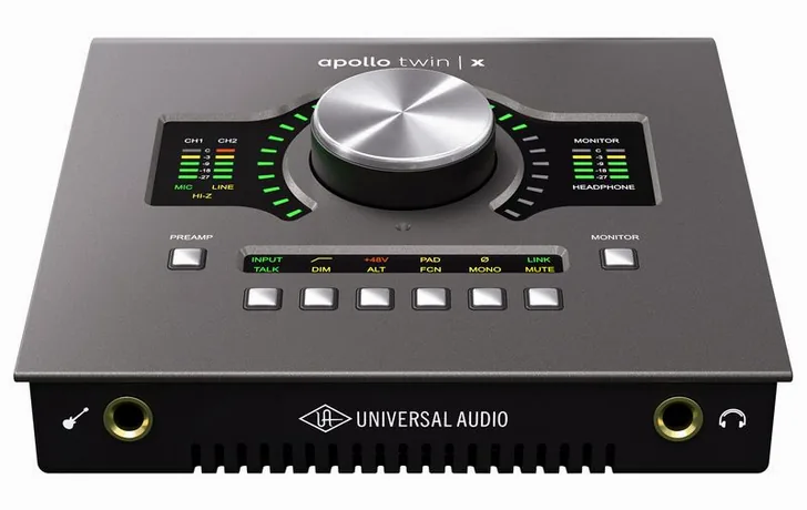 Universal Audio Apollo Twin X USB Heritage, vista 2
