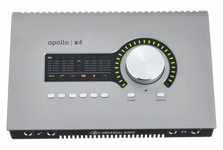Universal Audio Apollo X4 Gen2 AC, vista 3
