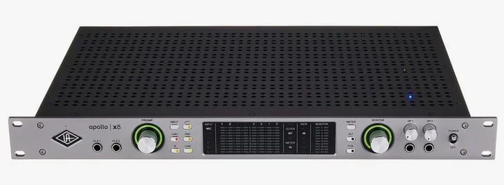Universal Audio Apollo x8 Gen2 AC Pro, vista 3