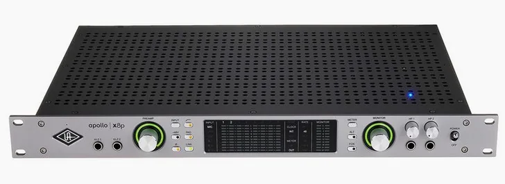 Universal Audio Apollo x8p Gen2 AC, vista 3