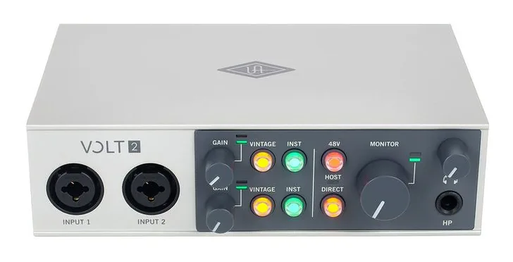 Universal Audio Volt 2 USB Recording Studio, vista 2