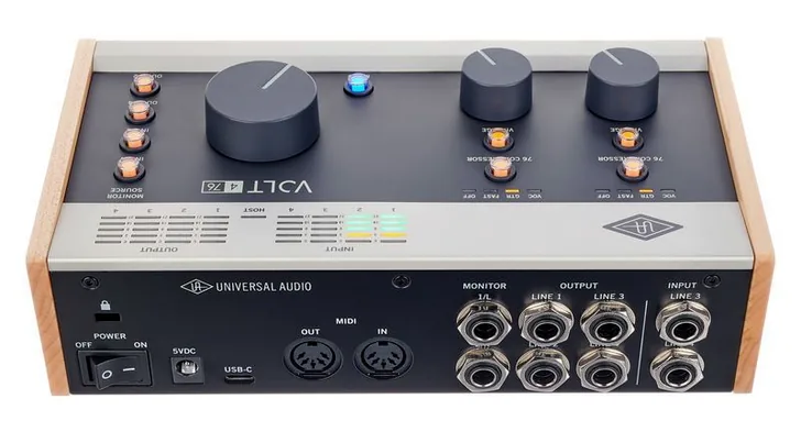Universal Audio Volt 476 USB Recording Studio, vista 4