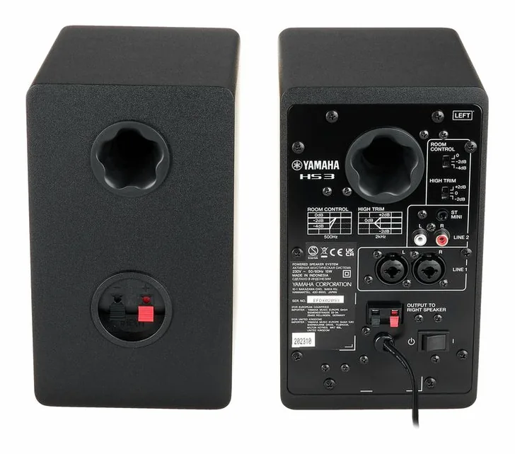 Yamaha HS 3, vista 4