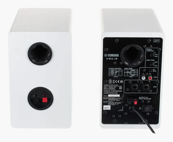 Yamaha HS 3 W, vista 4
