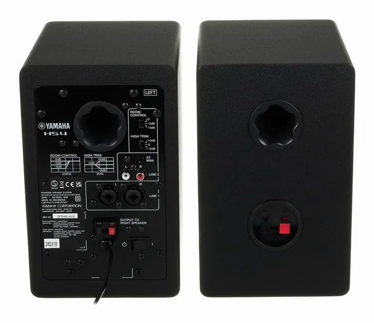Yamaha HS 4, vista 4
