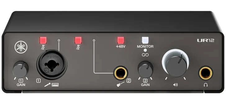 Yamaha UR12 MK3 Black, vista 2