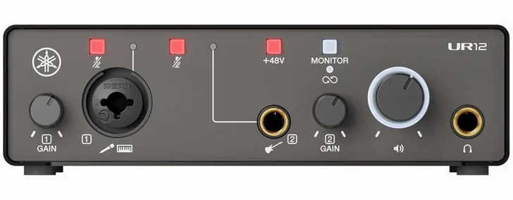 Yamaha UR12 MK3 Black, vista 4