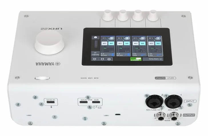 Yamaha URX22 WH, vista 4