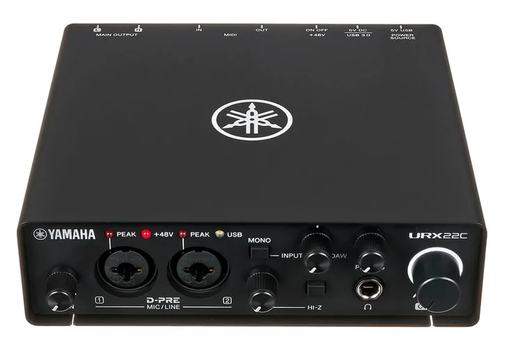 Yamaha URX22C, vista 2