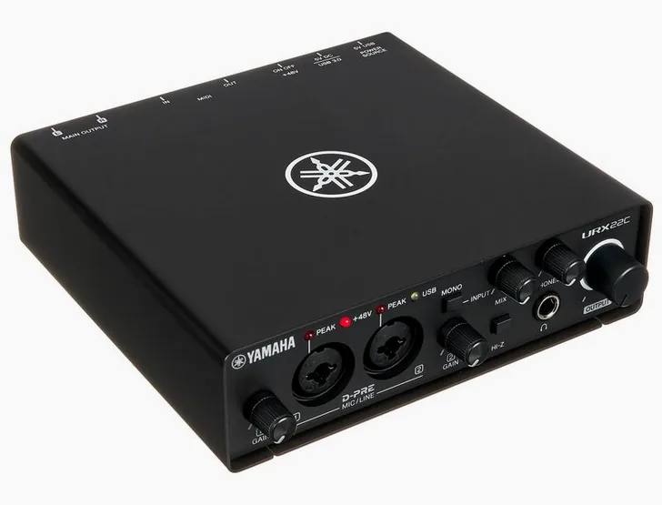 Yamaha URX22C, vista 3