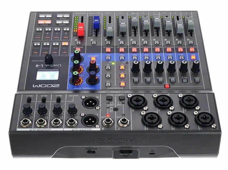 Zoom LiveTrak L-8, vista 4