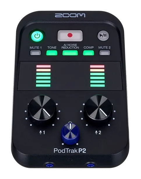Zoom PodTrak P2, vista 2